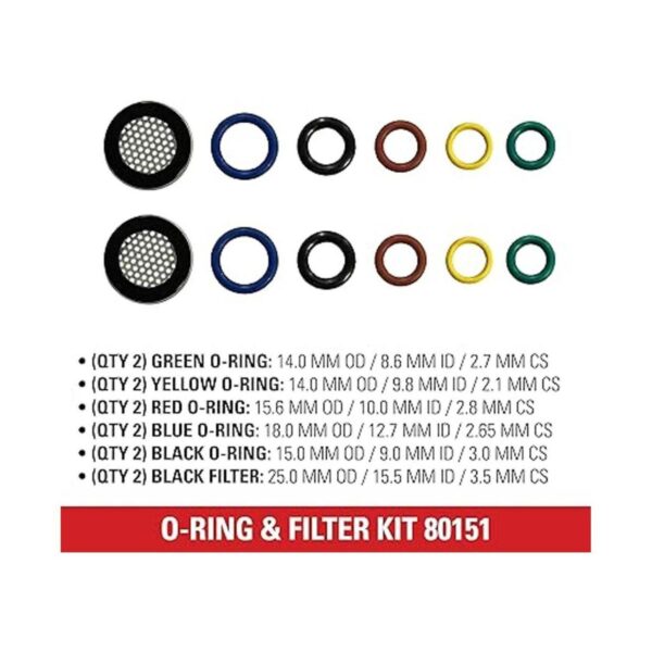 SIMPSON 80151 Kit de filtro y junta tórica de repuesto_4