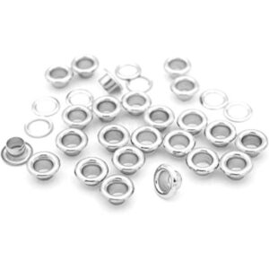 CRAFTMEMORE Paquete de 300 ojales de aluminio con_1
