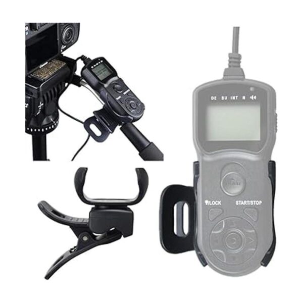 JJC Mando a distancia con temporizador y soporte para_5