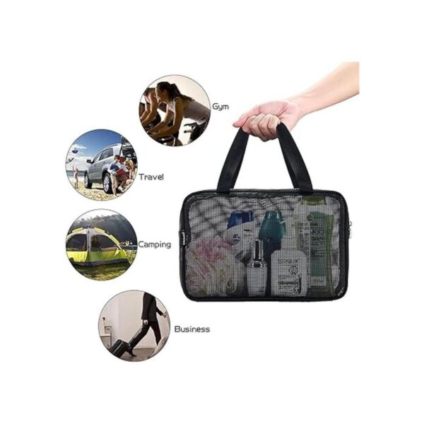 Moyad Bolsa portátil de malla para ducha bolsa de