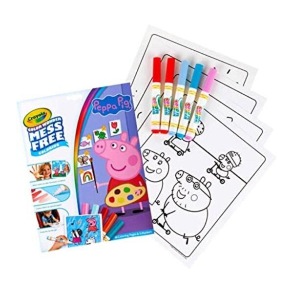 Crayola Cuaderno para colorear Pistas de Blue Color Wonder_1