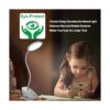 Miady Lámpara con clip lámpara de lectura alimentada por