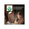 Miady Lámpara con clip lámpara de lectura alimentada por