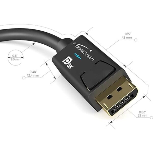 CableDirect DisplayPort 8K y cable DP blindaje especial_3