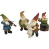 GlitZGlam Juego de gnomos para el jardín de hadas en_3