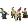 GlitZGlam Juego de gnomos para el jardín de hadas en_6