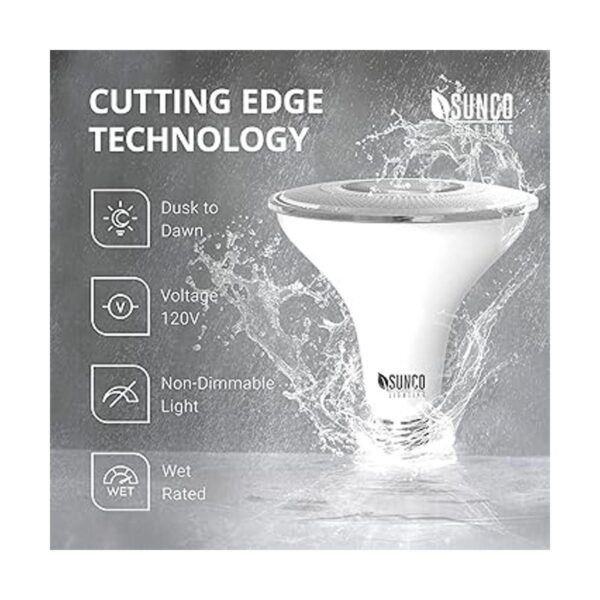 Sunco Lighting Luz LED de inundación para exteriores