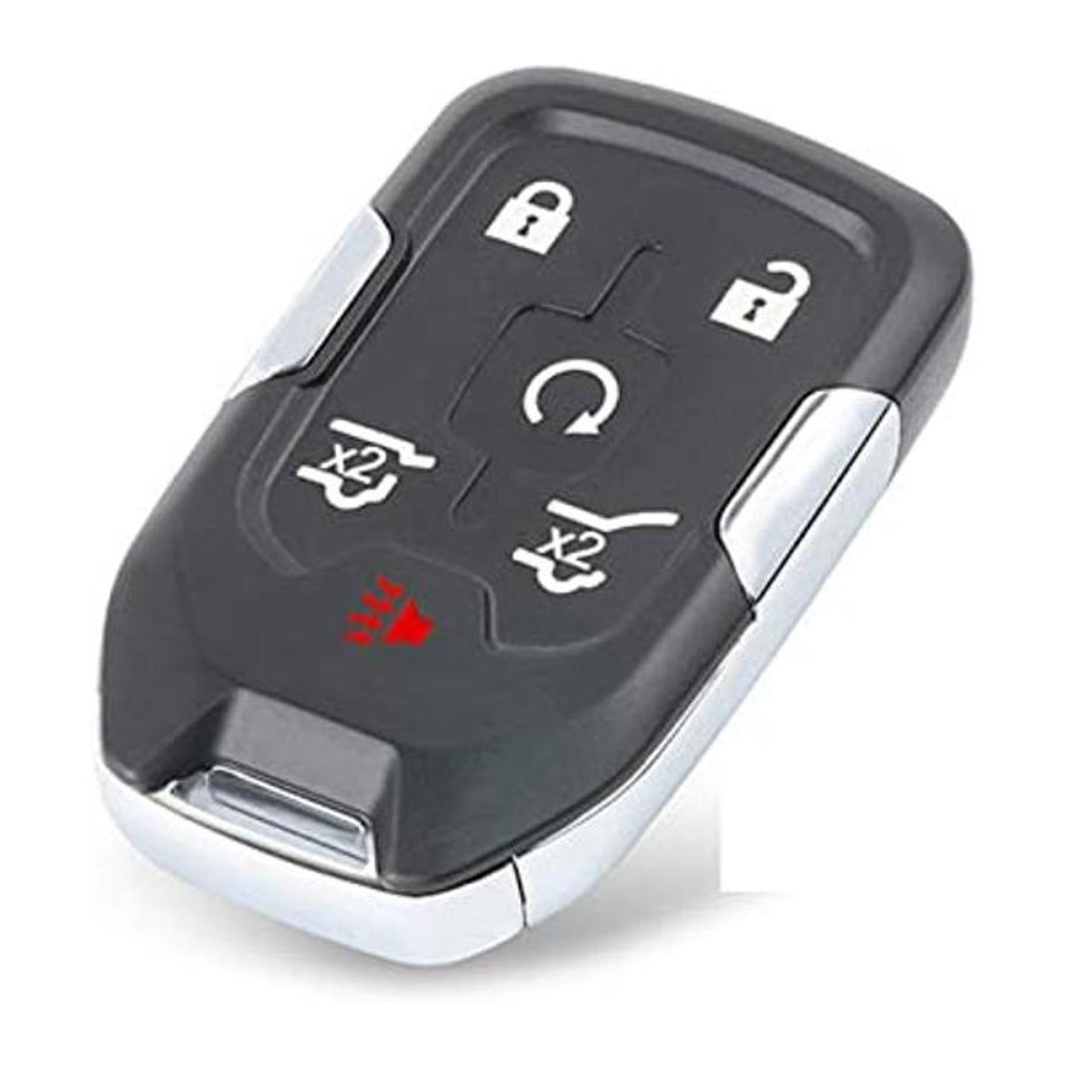 Keyecu Carcasa de llave inteligente remota con 6 botones