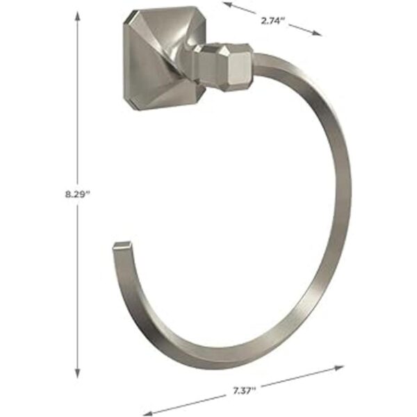 Franklin Brass NAP46SN Napier Anillo de toalla níquel