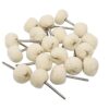 PHYHOO Juego de rueda pulidora de algodón para taladro
