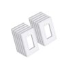 BESTTEN Paquete de 10 platos de pared sin tornillos de 1_1