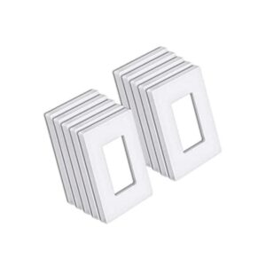 BESTTEN Paquete de 10 platos de pared sin tornillos de 1_1