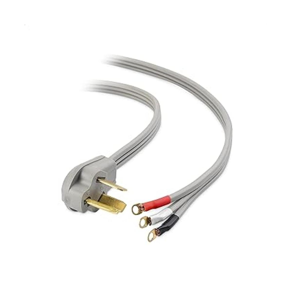 Cable Matters Cable de secadora de 3 clavijas de 10 pies