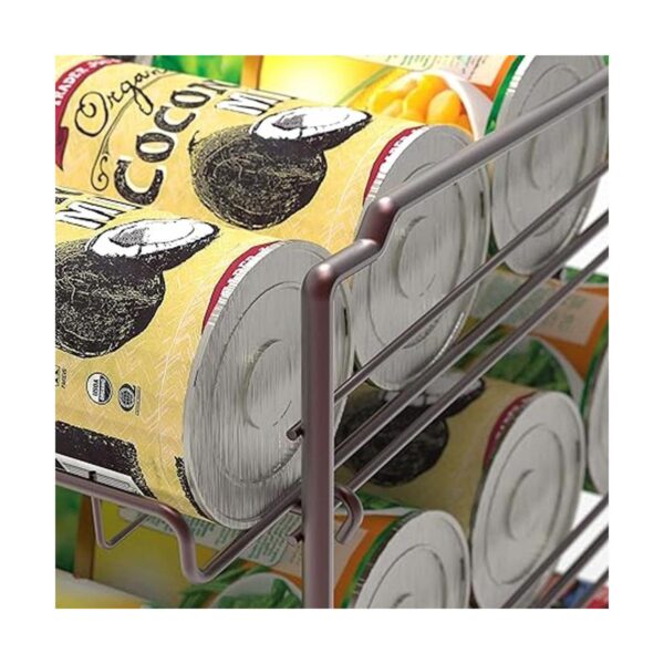 Simple Houseware Organizador apilable para latas bronce_4