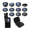 Kit de lente de cámara de teléfono 11 en 1 para iPhone y_1