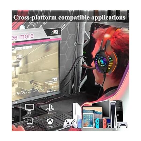 Auriculares profesionales para juegos para PC PS4 Xbox_2