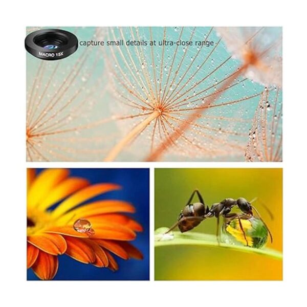 Kit de lente de cámara de teléfono 11 en 1 para iPhone y_3