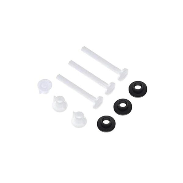 Pernos y tuercas de plástico para asiento de inodoro con_3