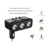 Cargador de coche con doble USB 3 enchufes para_3