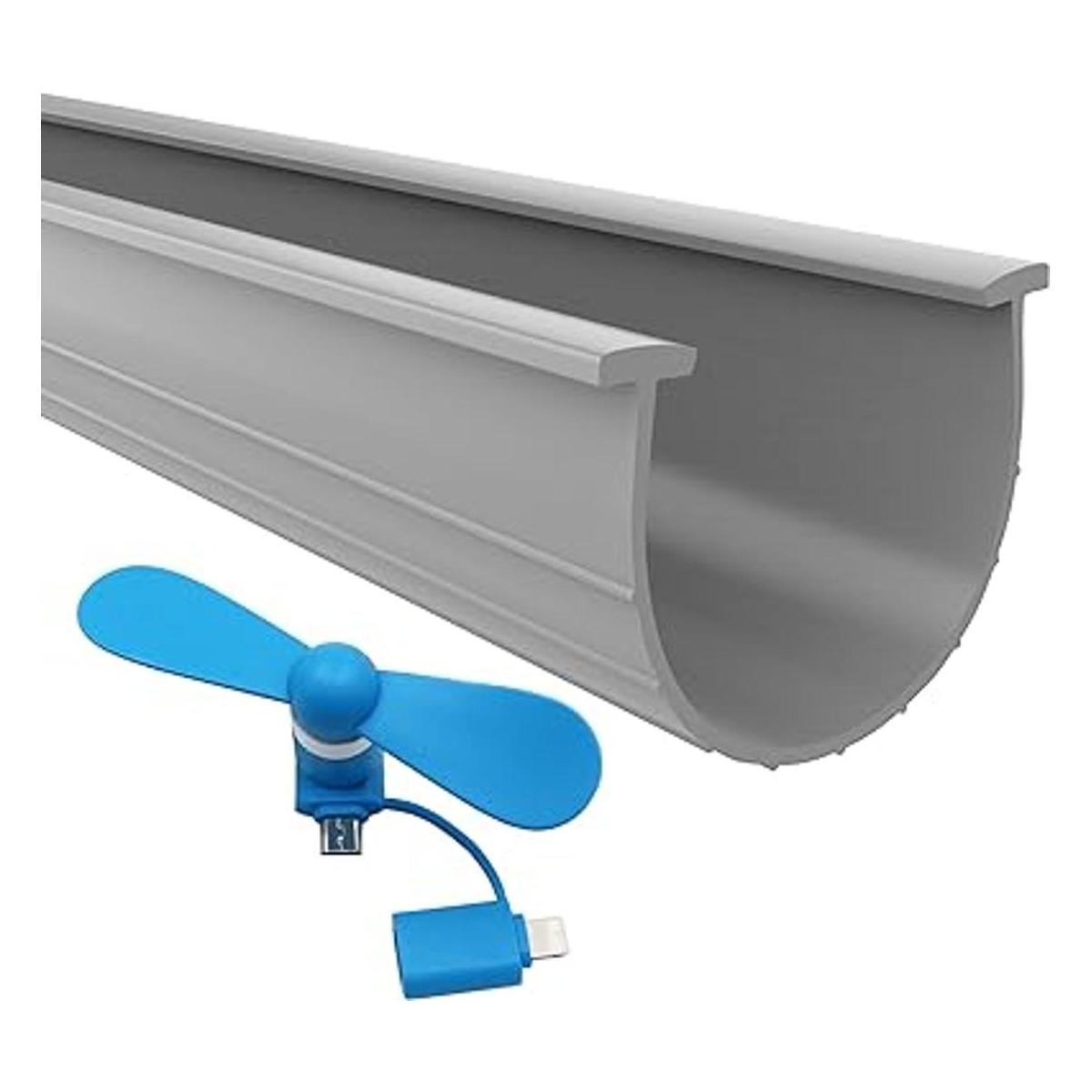 El sello inferior de la puerta de garaje gris 2021 Kit