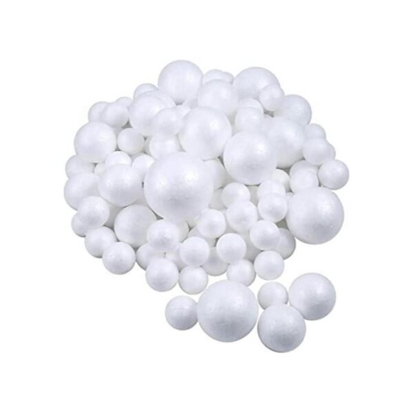 Pllieay 100 piezas de 5 tamaños de bolas de espuma