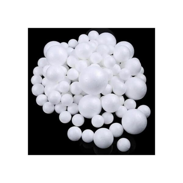 Pllieay 100 piezas de 5 tamaños de bolas de espuma