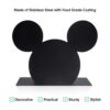 Finex Mickey Mouse Head Servilletero de acero inoxidable_2