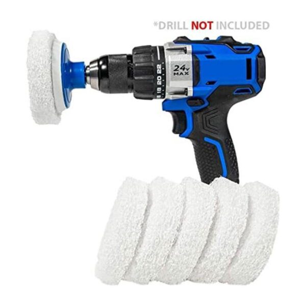 RotoScrub Juego de 7 cepillos de taladro para limpieza_1