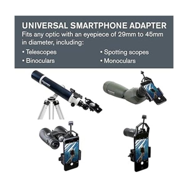 Celestron Adaptador de fotografía de smartphone para_2
