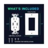 Dependable Direct 2 puertos USB de alta velocidad 4.8A y_4