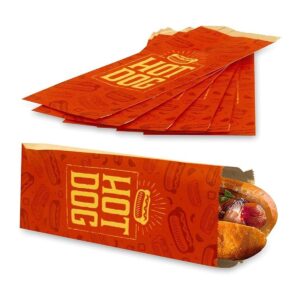 Bolsas de envoltura para perros calientes a prueba de