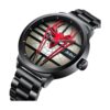 Reloj de pulsera de cuarzo de acero inoxidable para