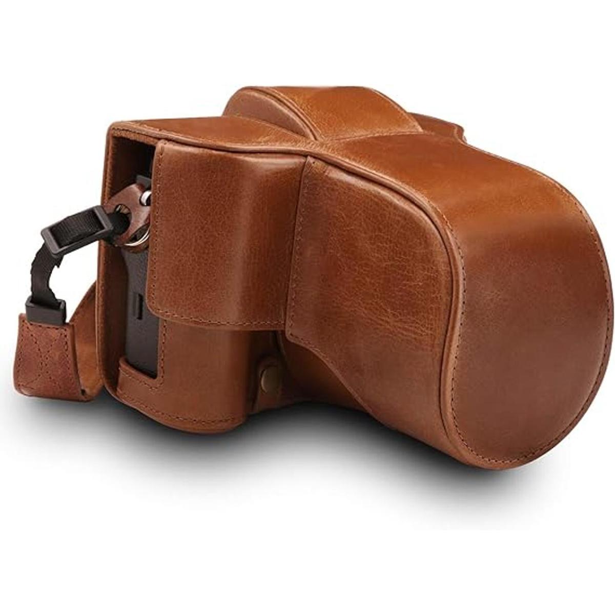 MegaGear Ever Ready Funda de piel auténtica compatible