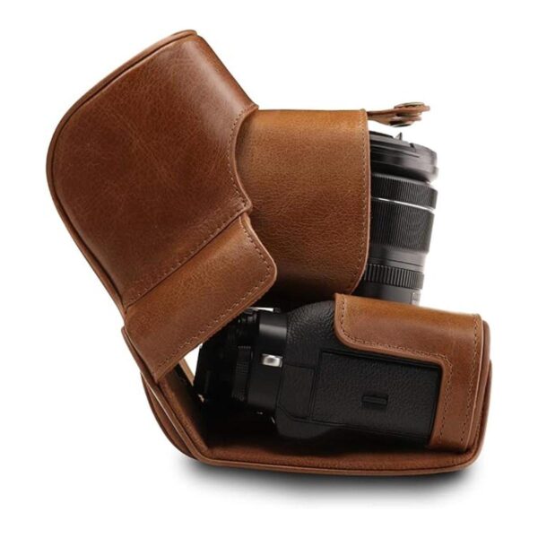 MegaGear Ever Ready Funda de piel auténtica compatible