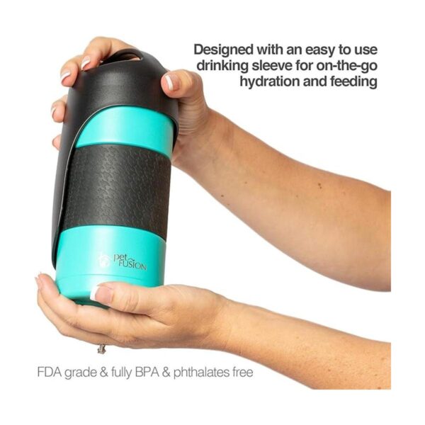 PetFusion Botella de agua portátil para perros y botella_2