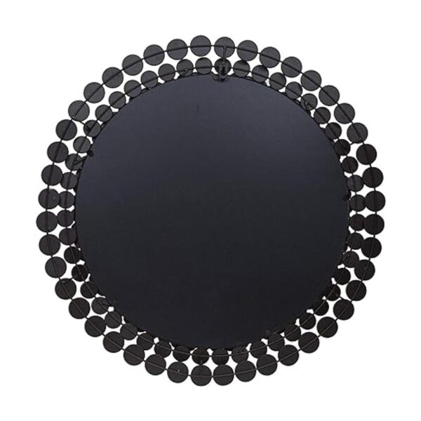 Everly Hart Collection Espejo redondo de piedra 24 x 24_4