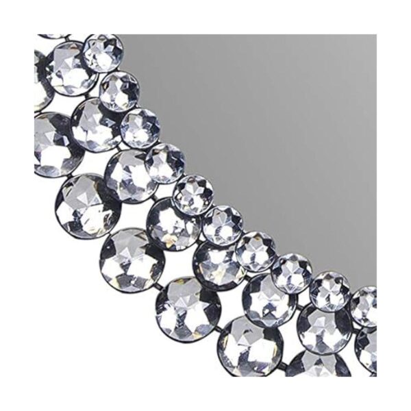 Everly Hart Collection Espejo redondo de piedra 24 x 24_2