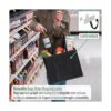 VENO Paquete de 3 bolsas reutilizables para compras de