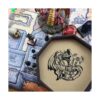 FantasydiceROLL O DIEDice Bandeja 11.5 Octagon para