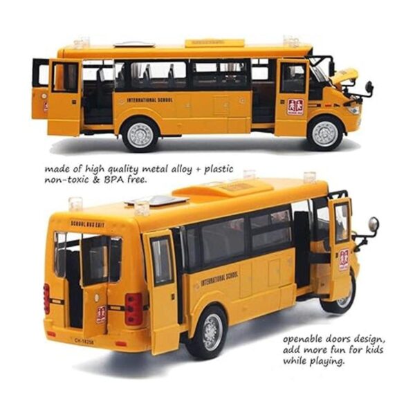 CORPER TOYS Vehículos de juguete de autobús escolar_2