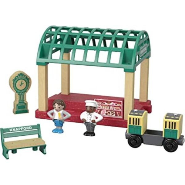FisherPrice Thomas Friends Wood estación de tren de_1