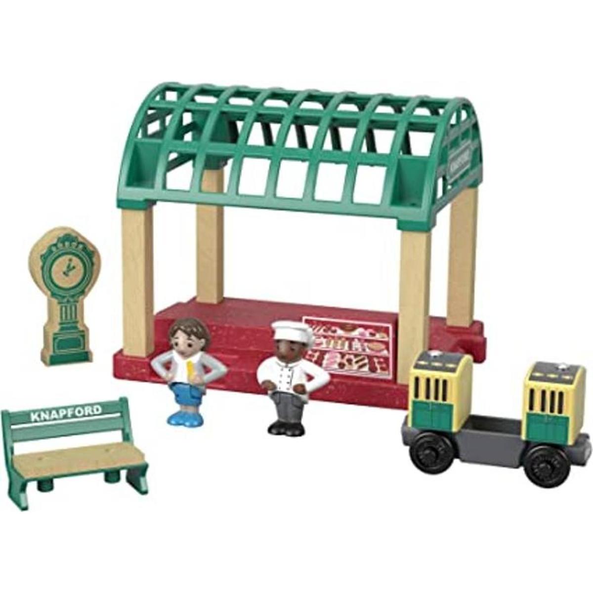 FisherPrice Thomas Friends Wood estación de tren de