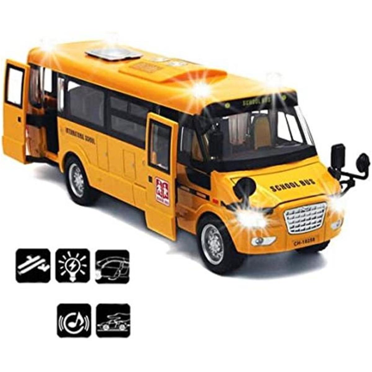 CORPER TOYS Vehículos de juguete de autobús escolar