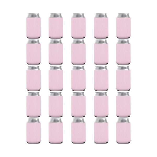 Fundas para latas en blanco Enfriadores plegables