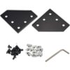 Boeray Juego de 5 conectores de perfil de aluminio con