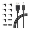 IBERLS Cable de alimentación USB a CC de 5 V cable_1