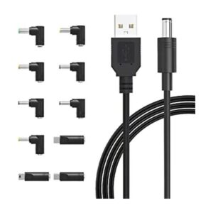 IBERLS Cable de alimentación USB a CC de 5 V cable_1