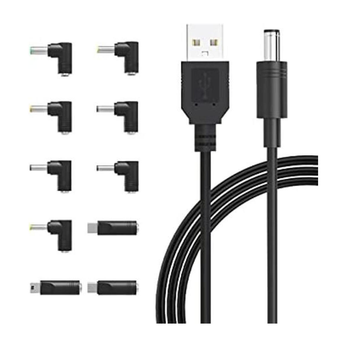 IBERLS Cable de alimentación USB a CC de 5 V cable