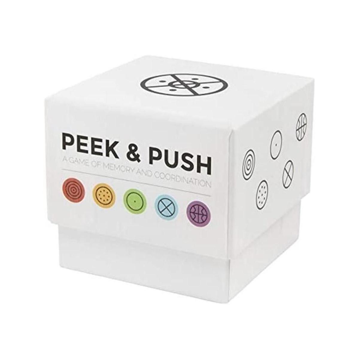 Peek Push un juego de memoria y coordinación
