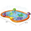 Tapete de juego Banzai Sprinkle Friends de 58 pulgadas_5
